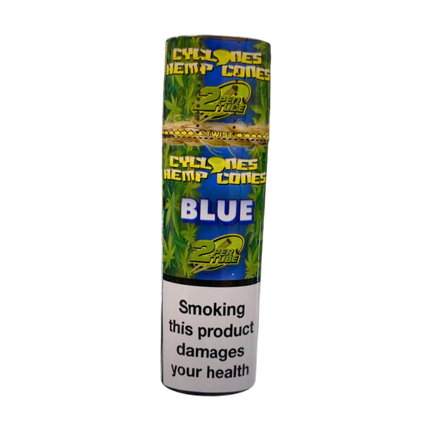 Cyclones Hemp Cones 2PK Blue
