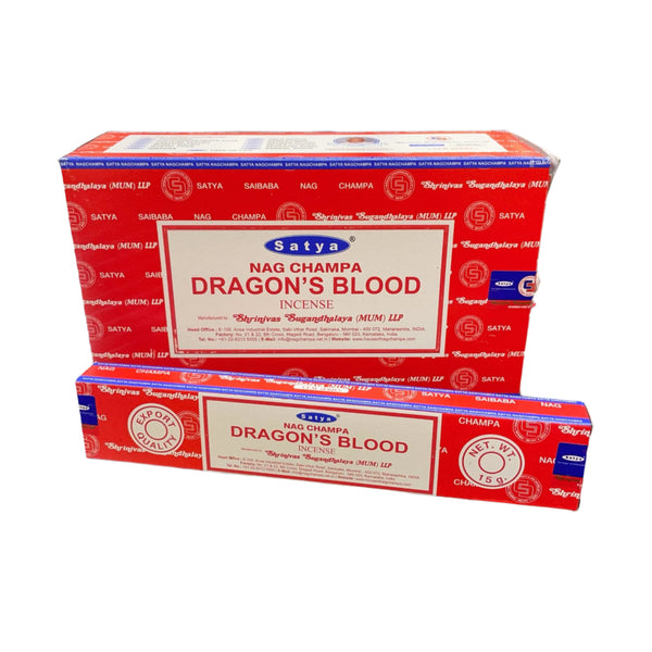 Satya Incense 15g Dragon's Blood (Box of 12)