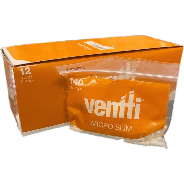 Ventti Micro Slim Filters 140s (Box of 12)