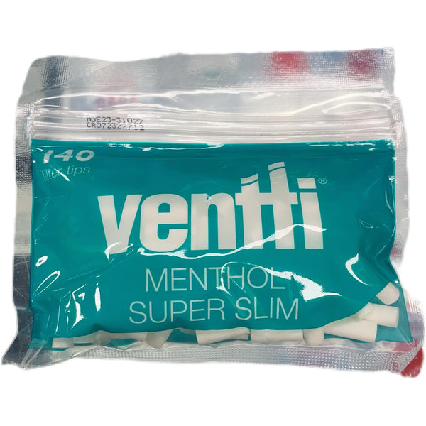 Ventti Menthol Super Slim Filters 140s