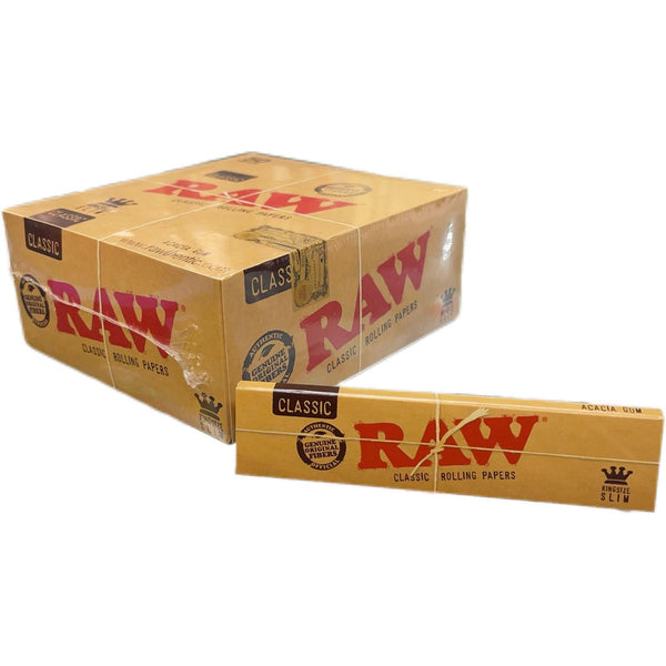 RAW Classic King Size Slim Papers 50PK