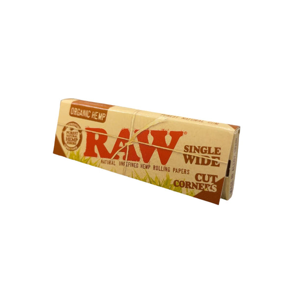 RAW Organic Hemp Single Wide Papers