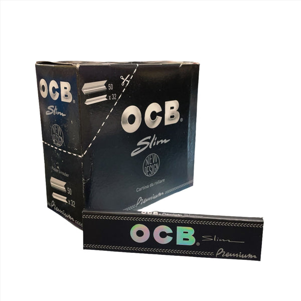 OCB Premium King Size Slim Papers 50PK