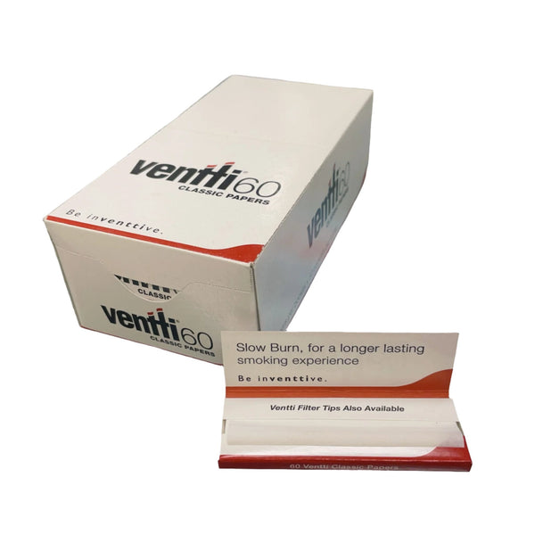 Ventti Classic Slow Burn Rolling Papers 50PK