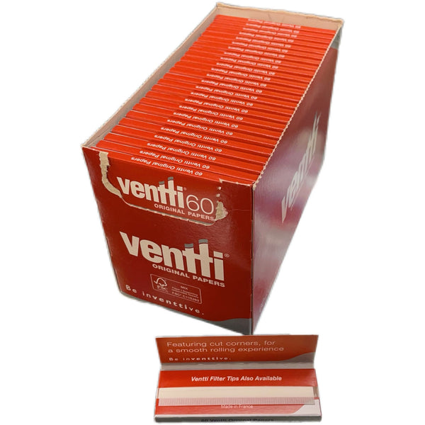 Ventti Original Rolling Papers 100PK